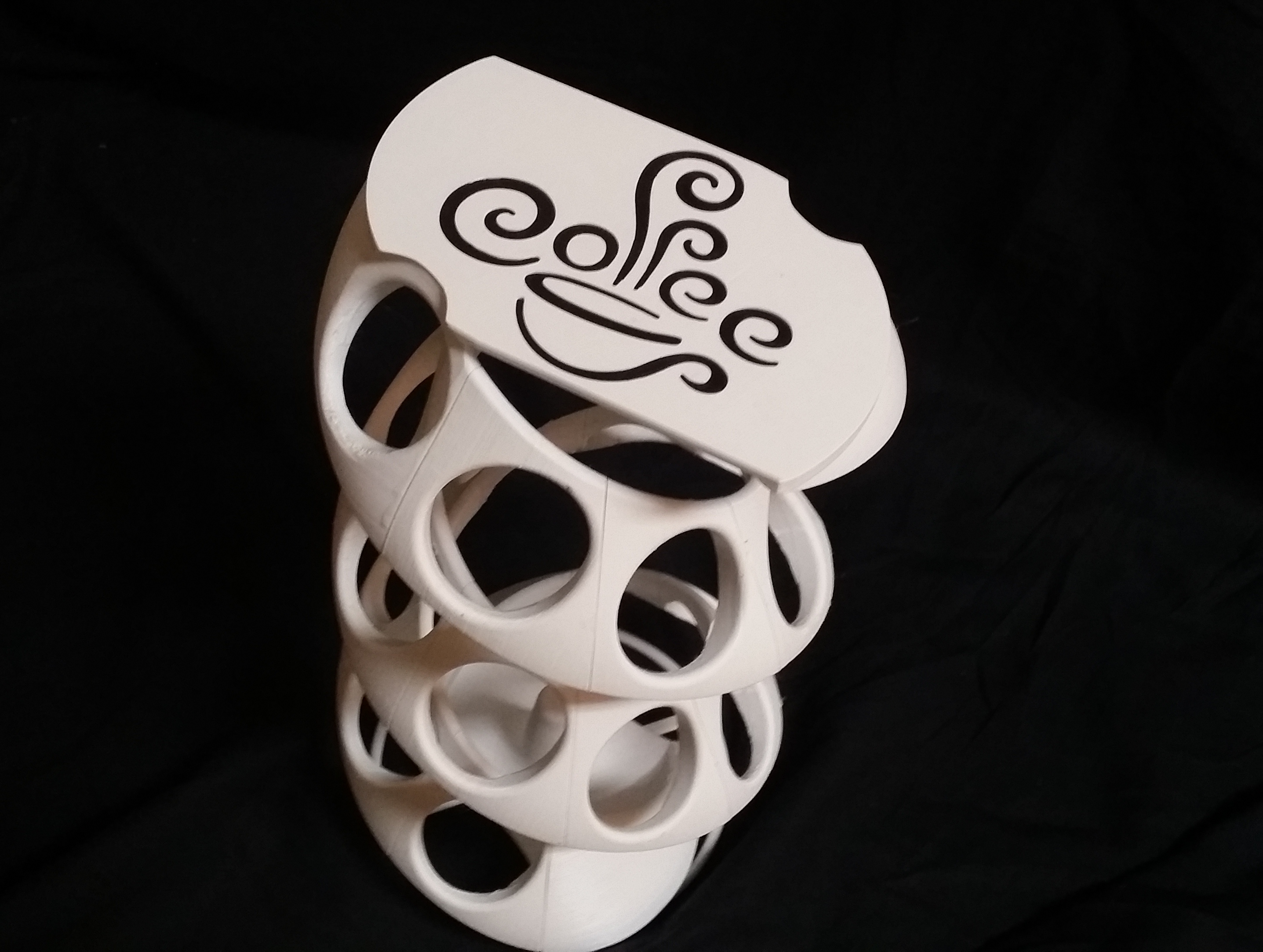The Kup Twist- Spiral K-cup holder