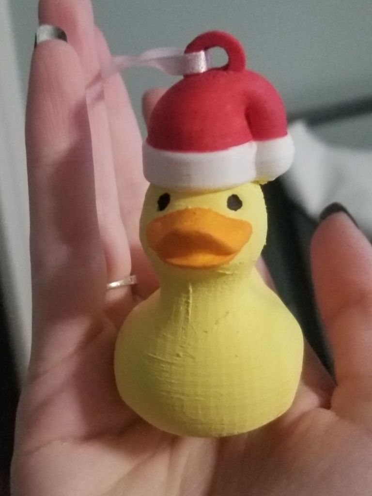 Duck Christmas Tree Ornament