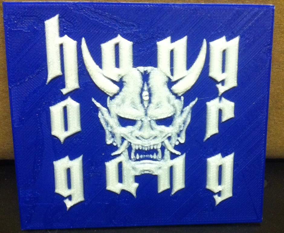 Hangover Gang Demon Logo lithograph