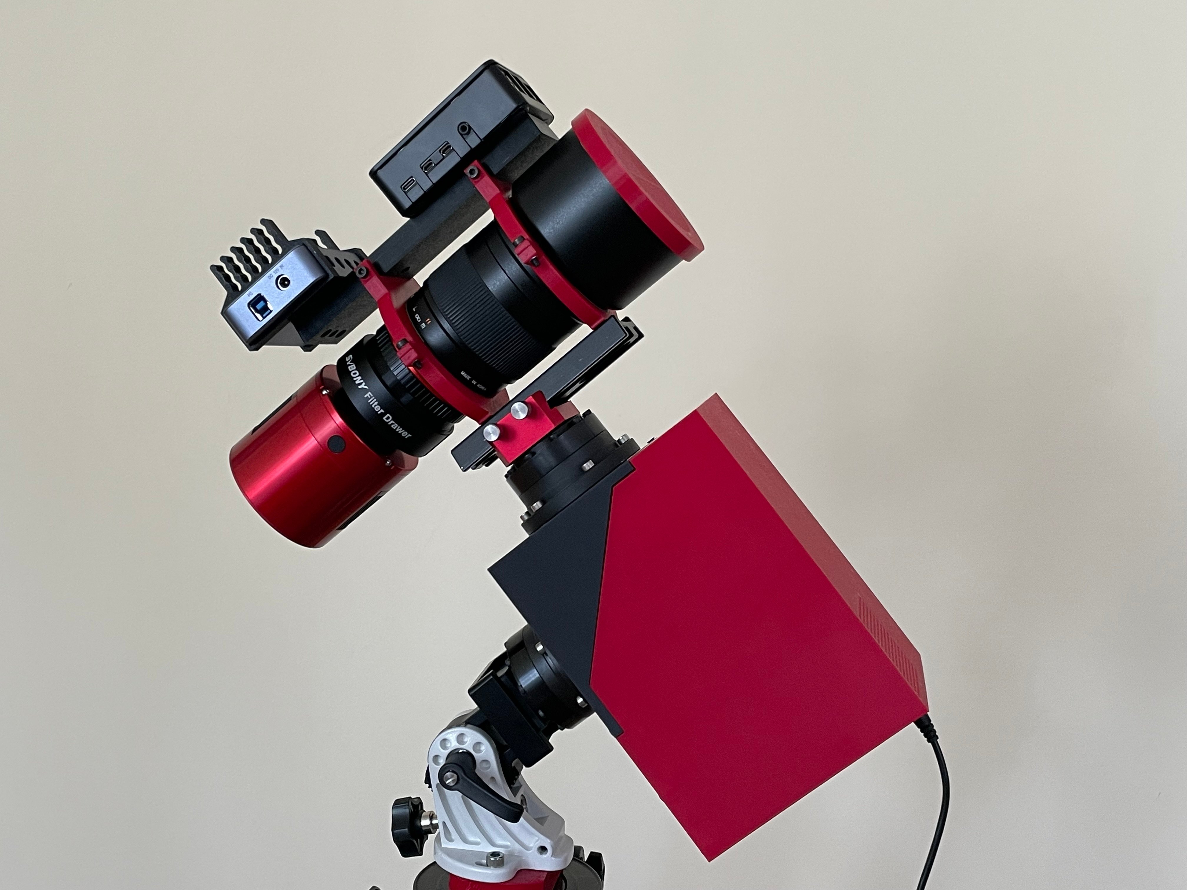 DIY Harmonic German Equatorial Mount (GEM) for OnStepX