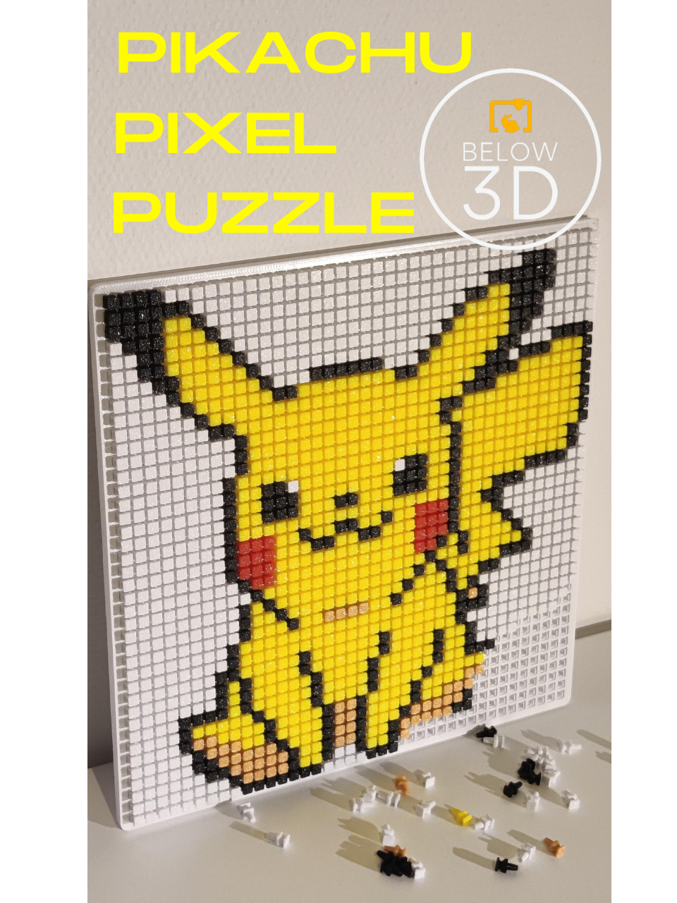 Pikachu Pixel Puzzle