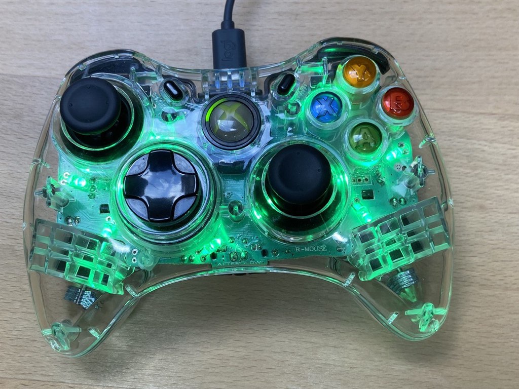 XBox360 wired controller USB-C conversion