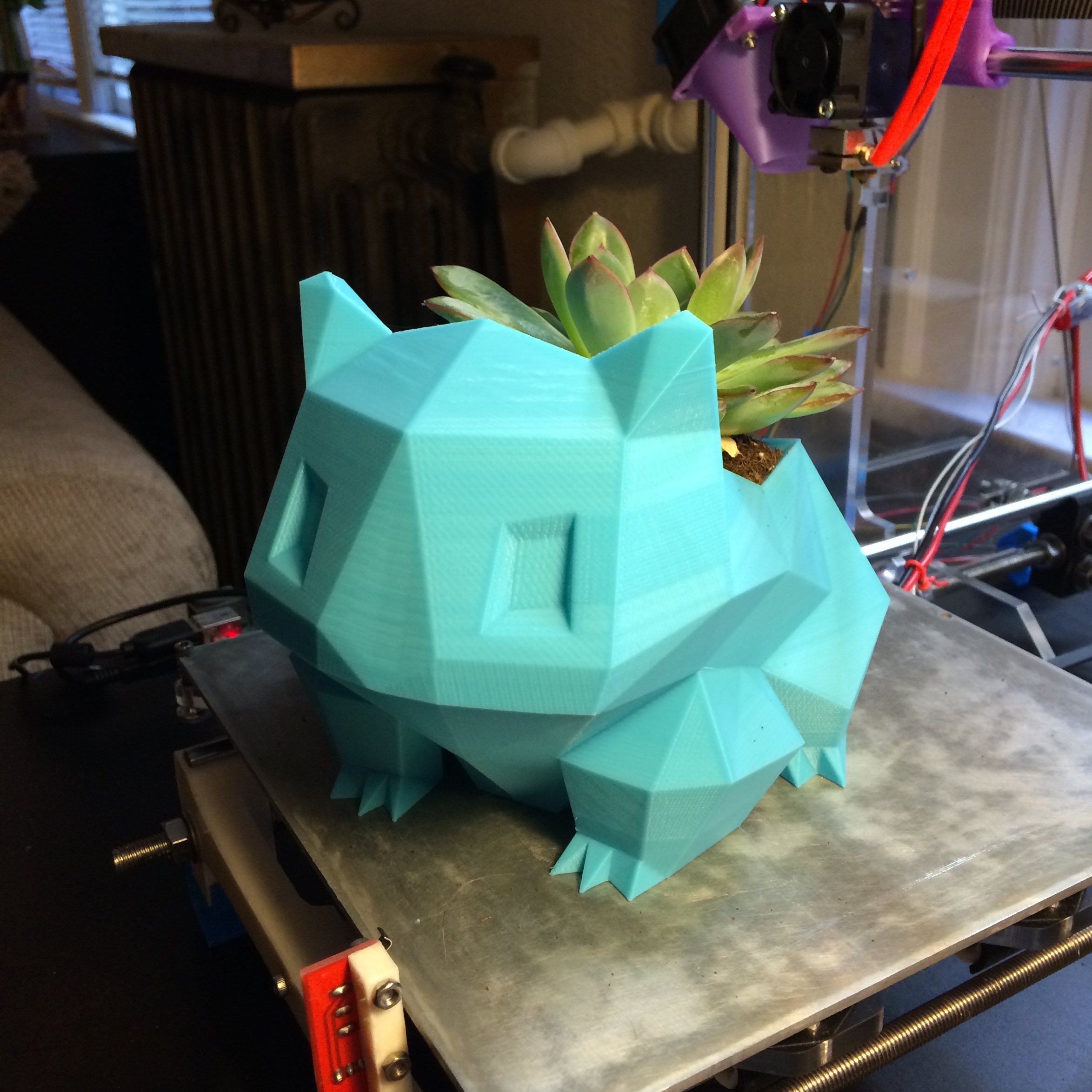 Bulbasaur (Printable with no Infill)