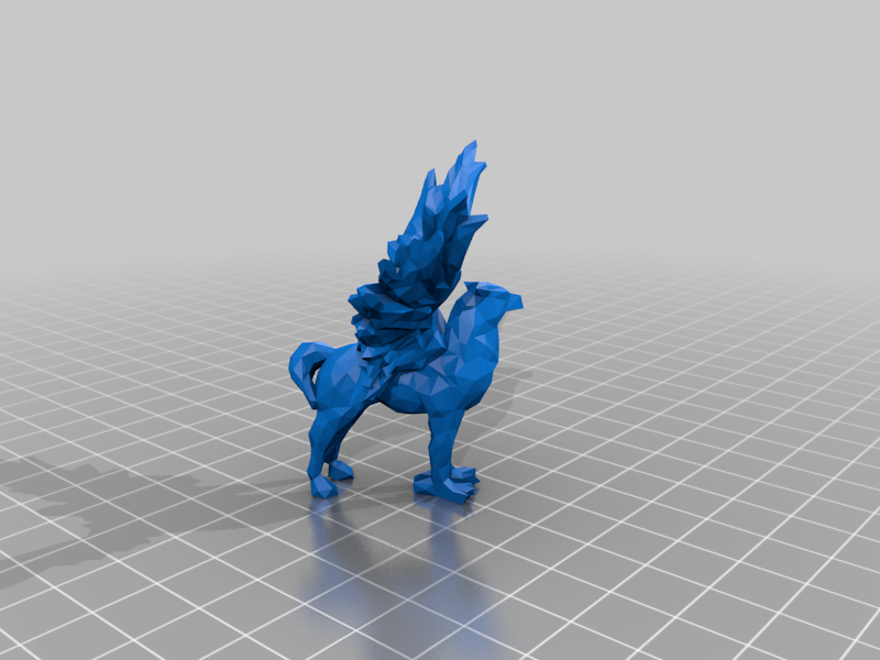 Hippogriff - Casual Pose - Low Poly