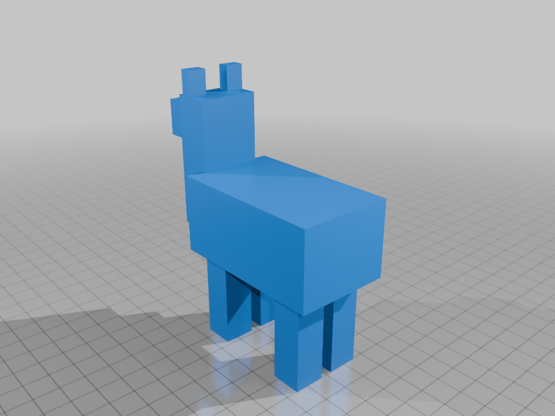 Minecraft Lama