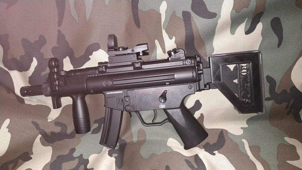MP5K PDW short stock CQB