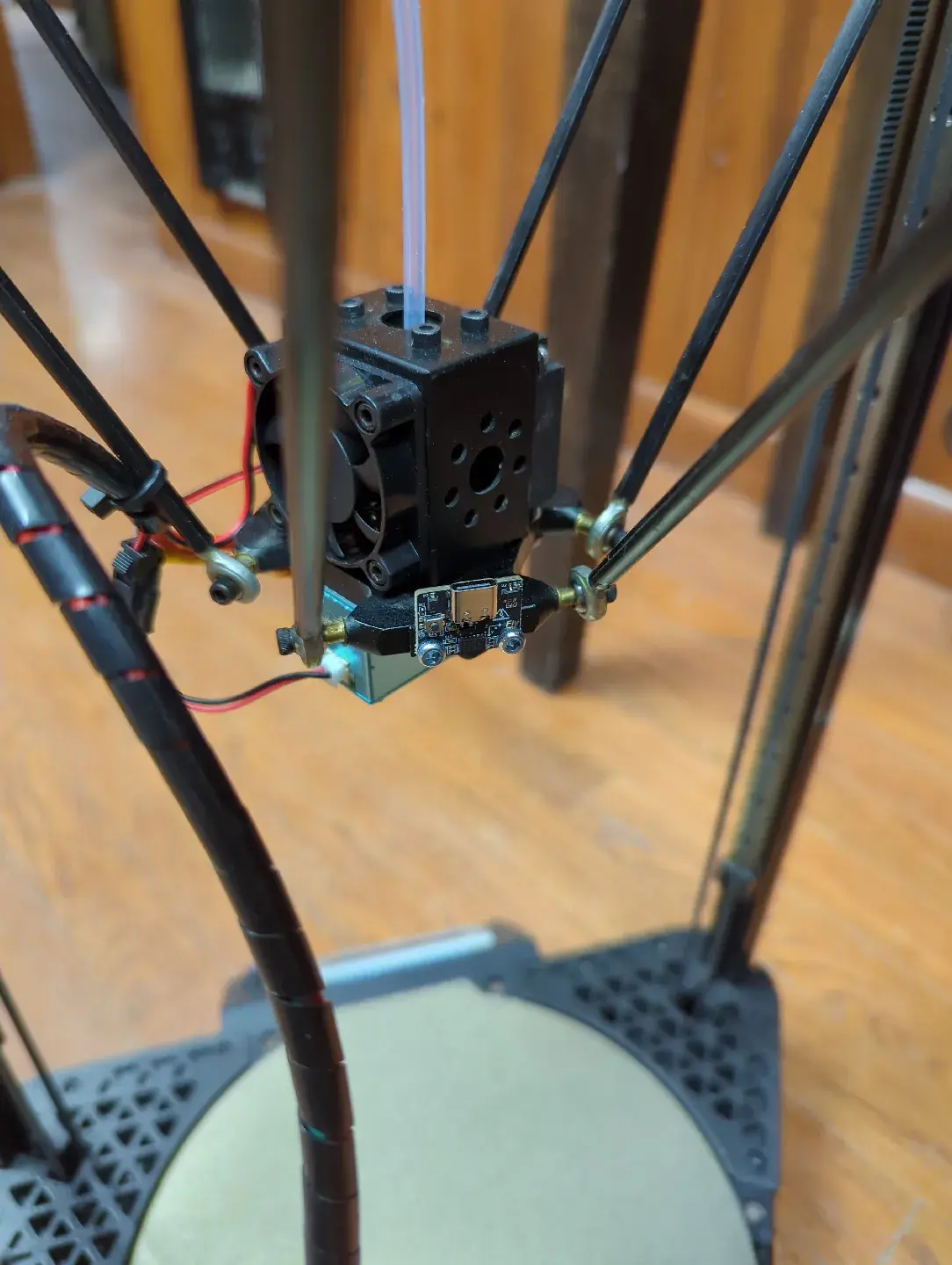 Anycubic Kossel 15.5mm IMU Mount and Drill Guide