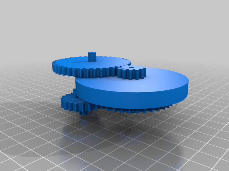 B_Walze_N1 parts for Messwalze for Filament Meter Counter Mechanical up to 999m dezimal
