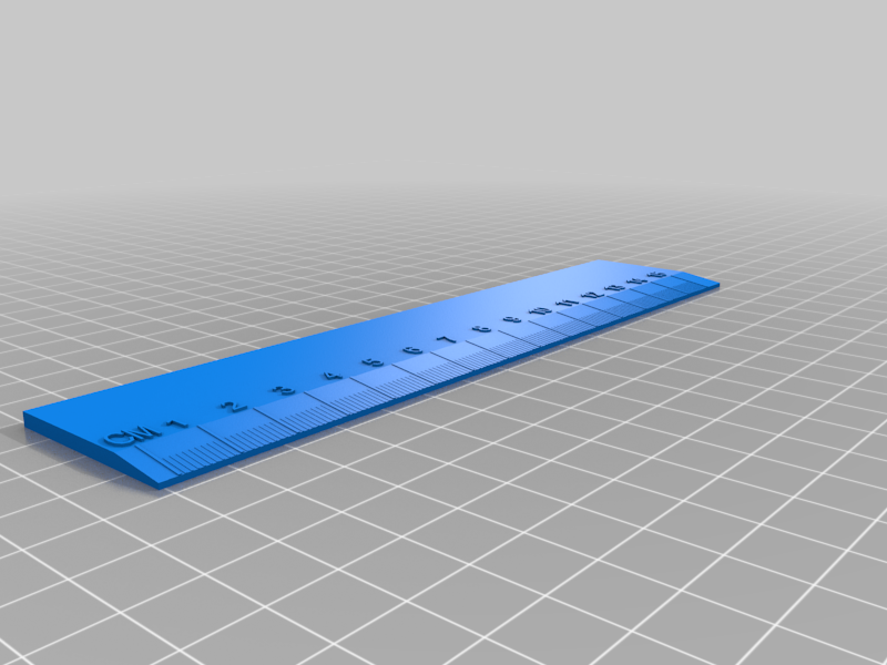 15 cm ruler