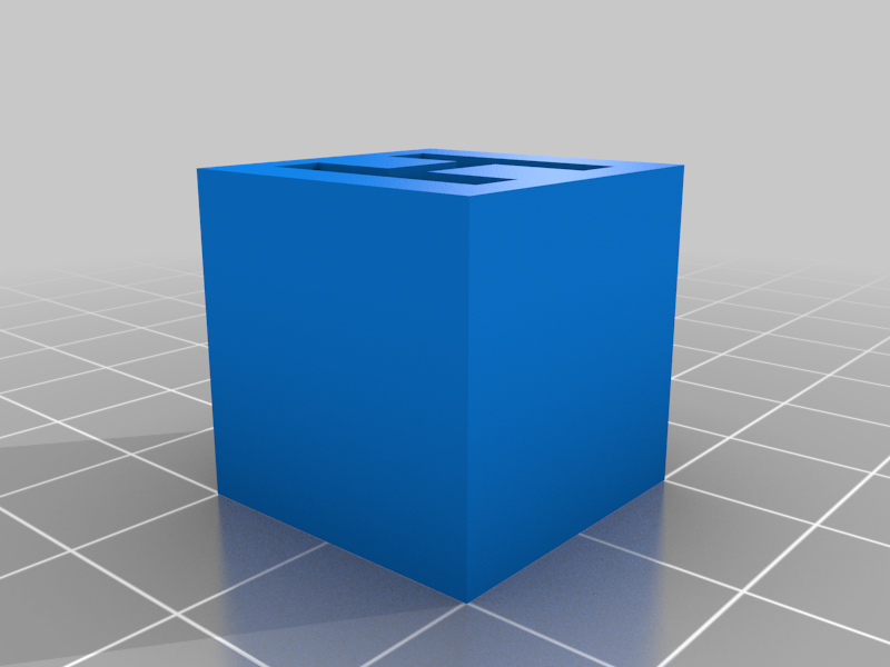 BHT Calibration Cube 
