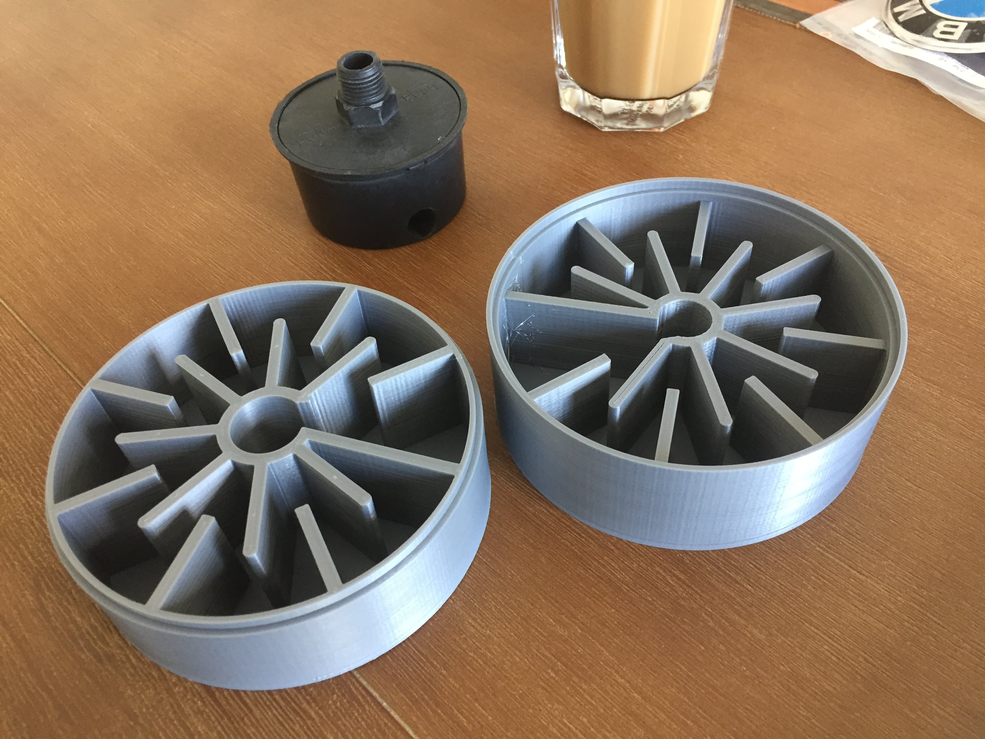 Air compressor silencer