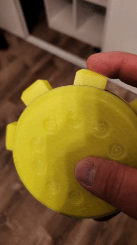Miniatura 6 do modelo 3D Fidget Button Spinner
