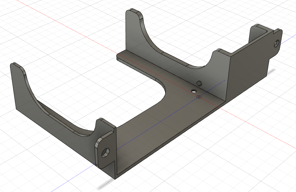 PS2 2.5 hdd spacer bracket