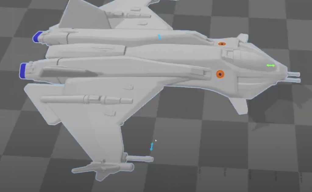 Gladius - Star Citizen reworked Thrusters & Exhaust
