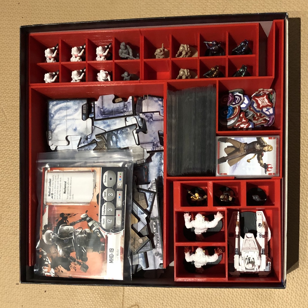 Imperial Assault - Return to Hoth organizer