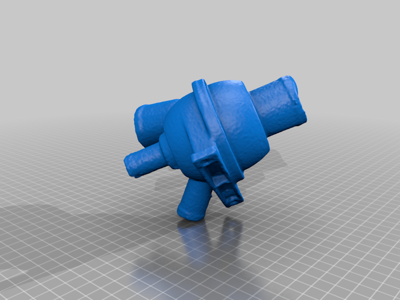 P38 Thermostat Housing 3D scan