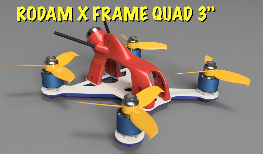 RODAM X frame Quad 3"
