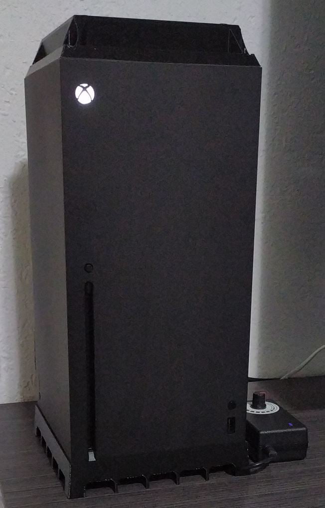 Xbox Series X 120mm fan adapter, plus bottom dust filter