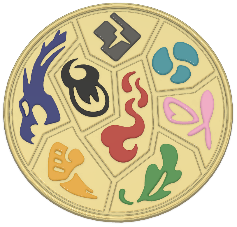 Pokemon Generation 8 Galar Badges