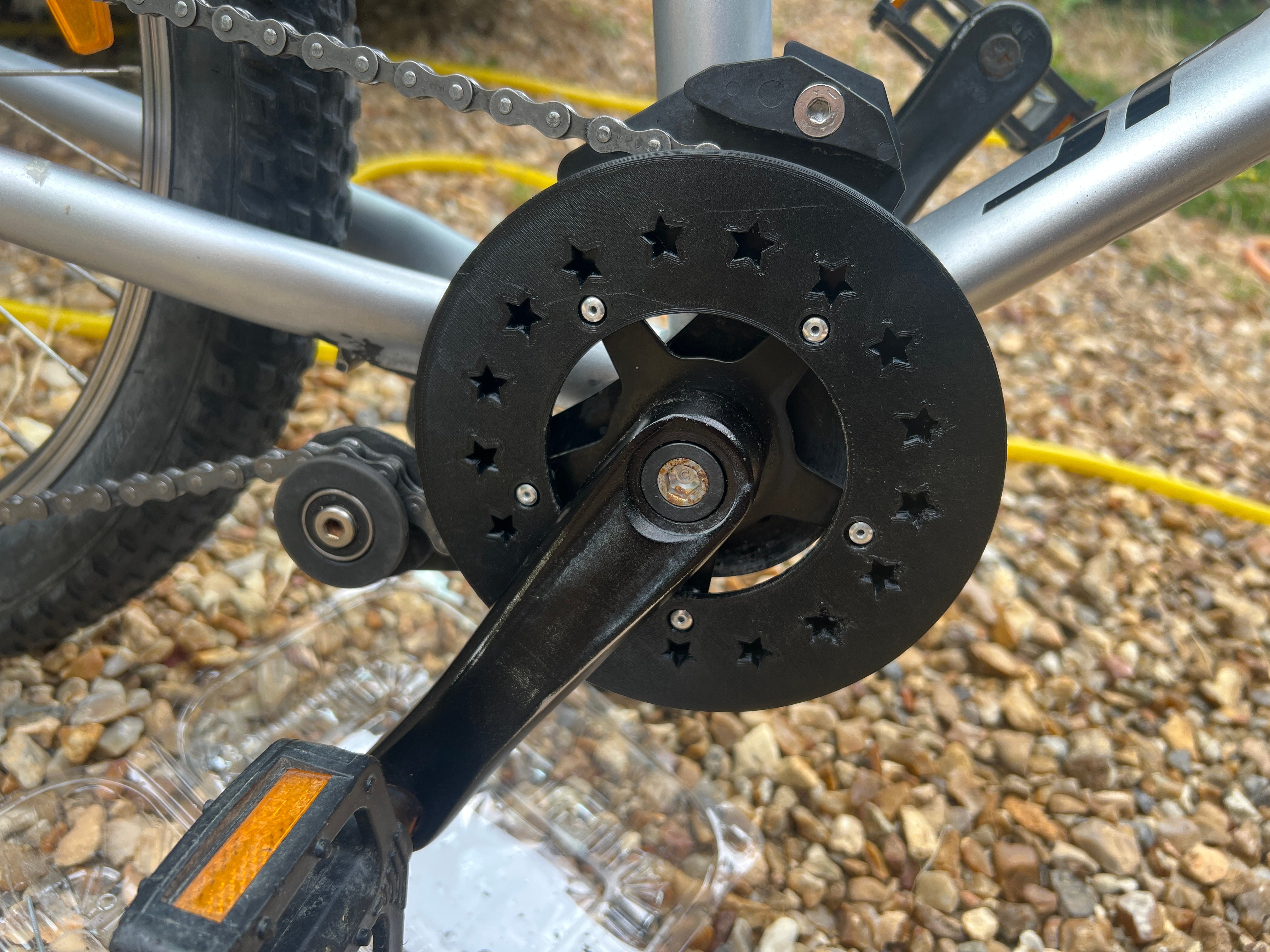 MTB chainguard / protege chaine Vtt  -- CUSTOMISABLE