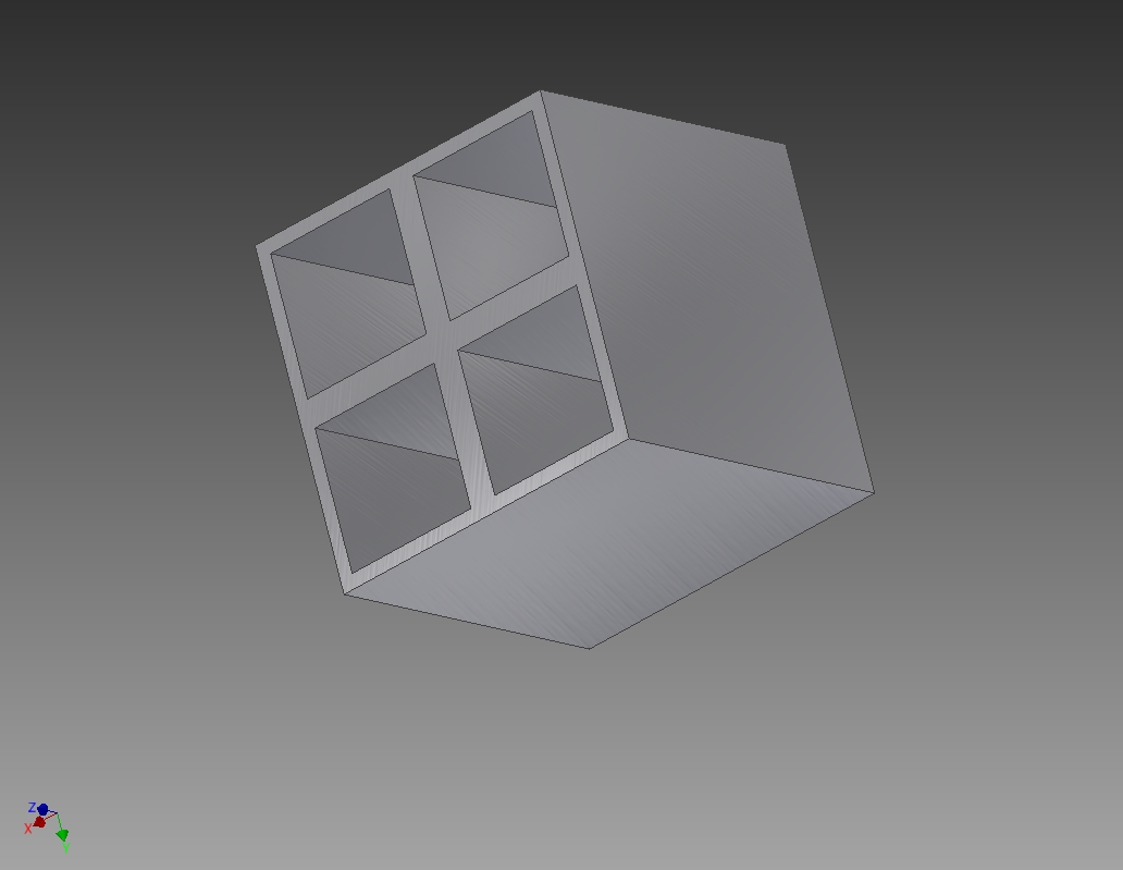 Divided container