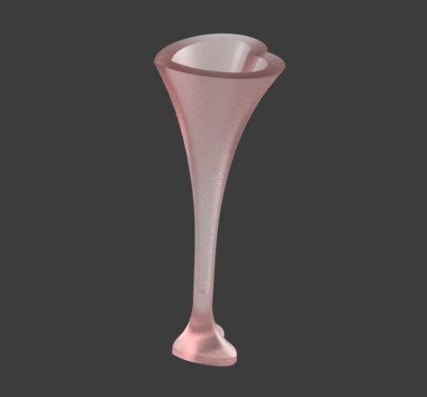 Heart Shaped Vase