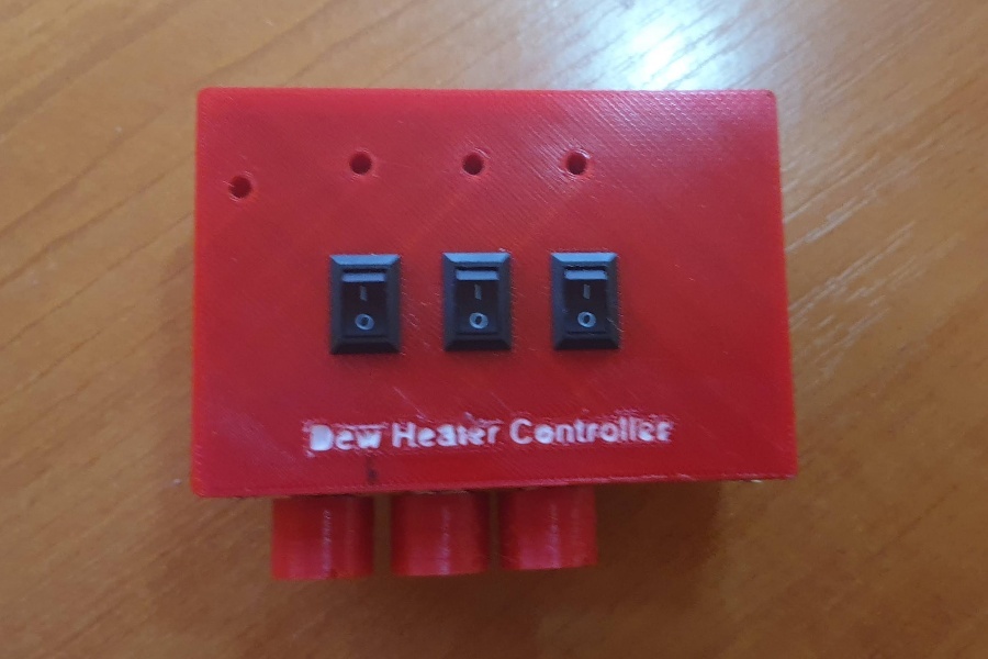3 Channel Dew Heater Controller for Astronomy 