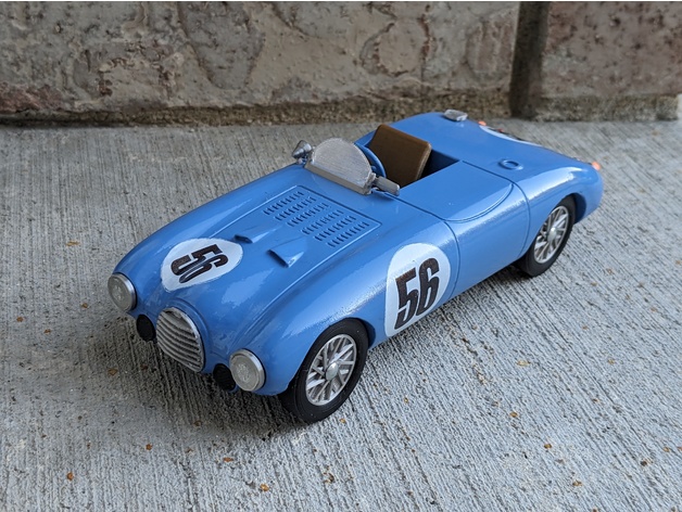 1-43 Gordini T23s 2.5 Mans '56 #16 Resin / Metal Kit To Built