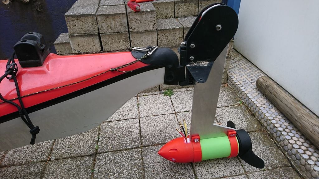 Kayak Trolling Motor (early prototype)