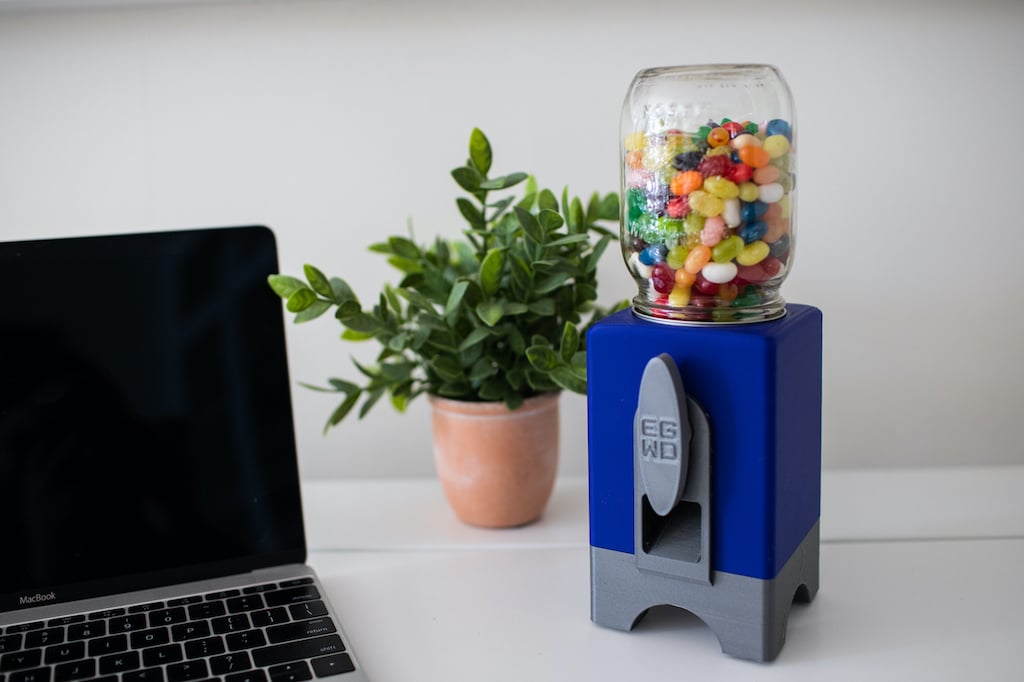 Mason Jar Candy Machine