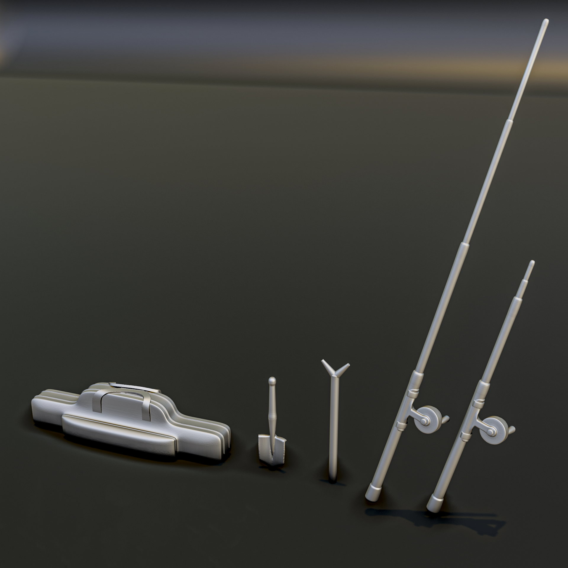 Fishing Diorama Pack