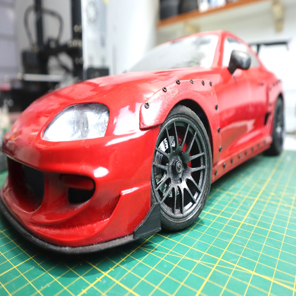 Supra MK4 1:10 scale with Complete Body kit