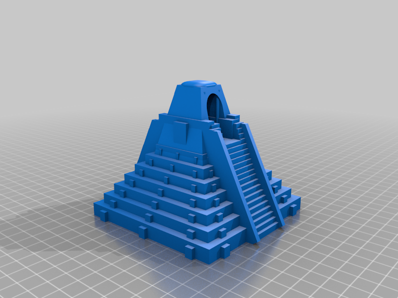 Ancient Aztec Temple