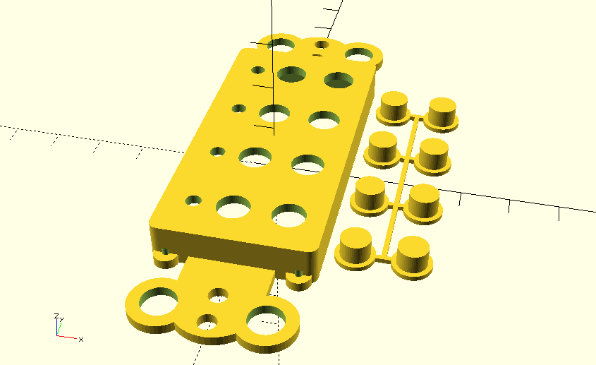 Decora 8 button wall switch