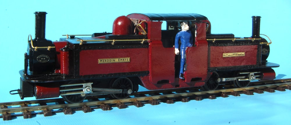 Double Fairlie locomotive in 7mm scale / 0-16.5