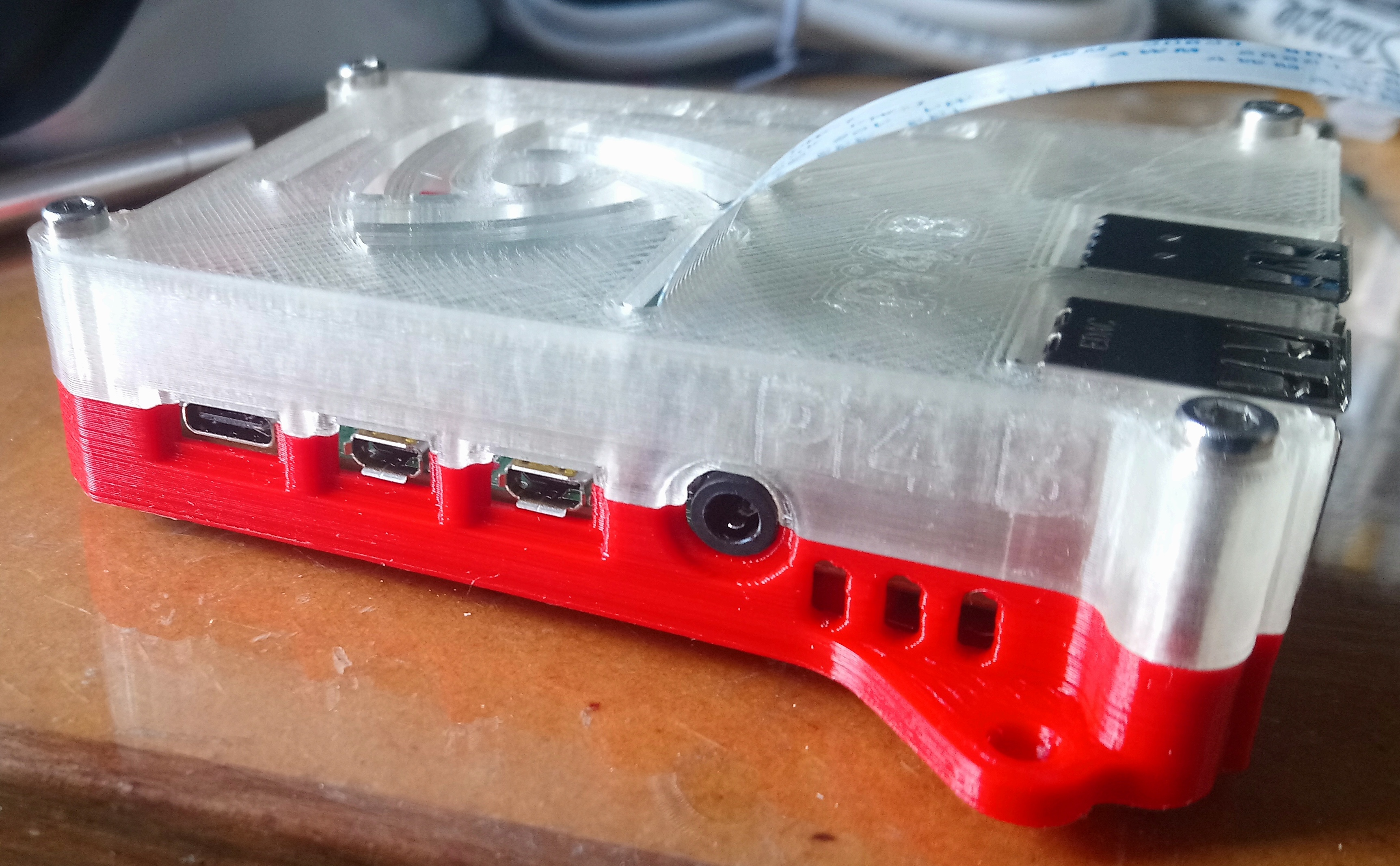 Raspberry Pi 4b Case and 25mm Fan Lid