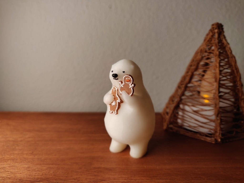 KUMATY : Polar Bear with Gingerbread Cookies