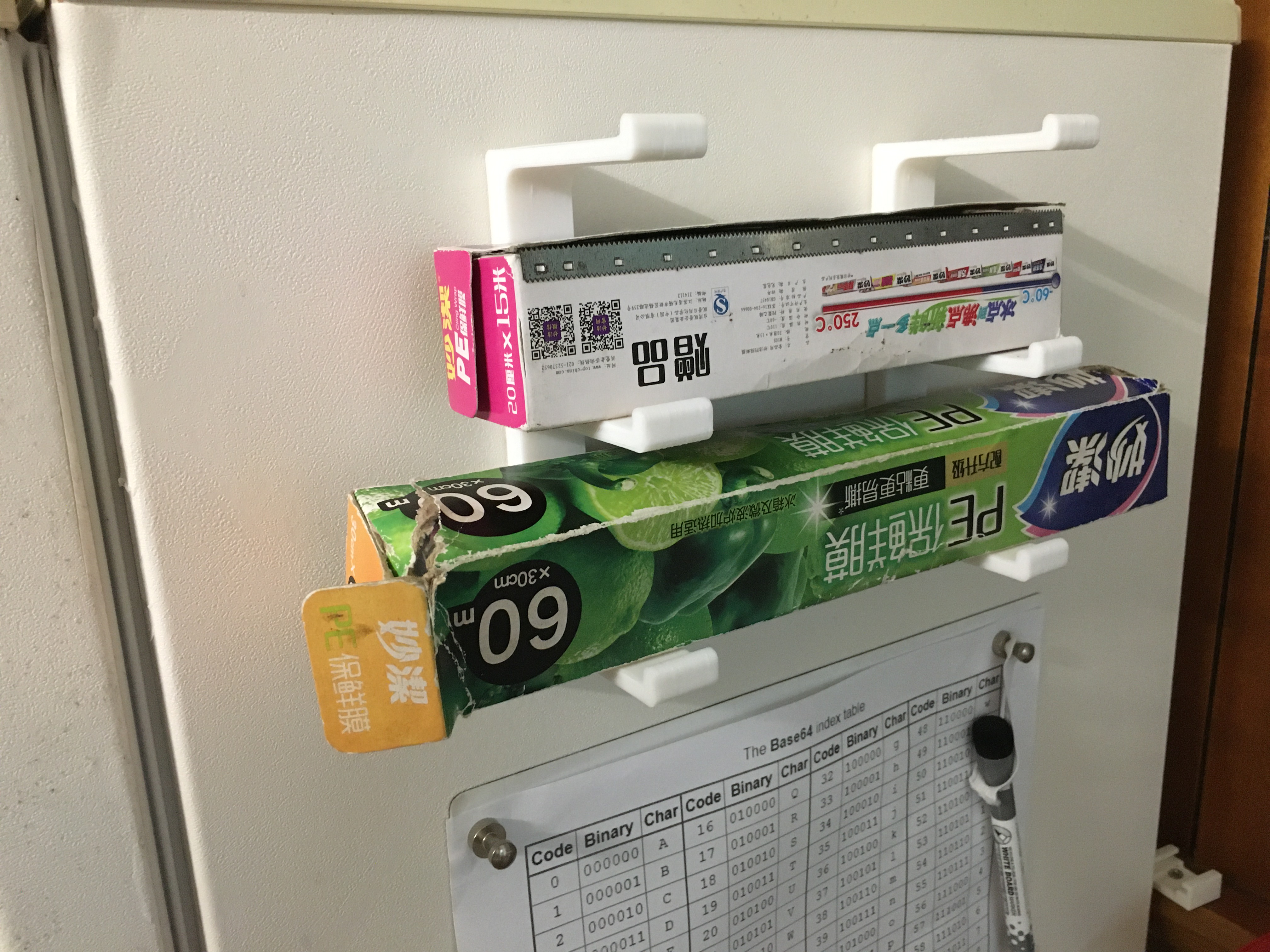 Two-level Foil/Wrap holders