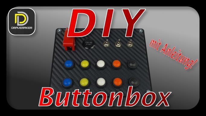 DIY Button Box Arduino Pro Micro