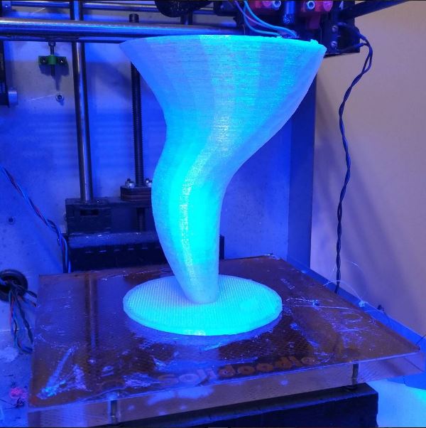 Skip's Tornado Cup With Base and House.