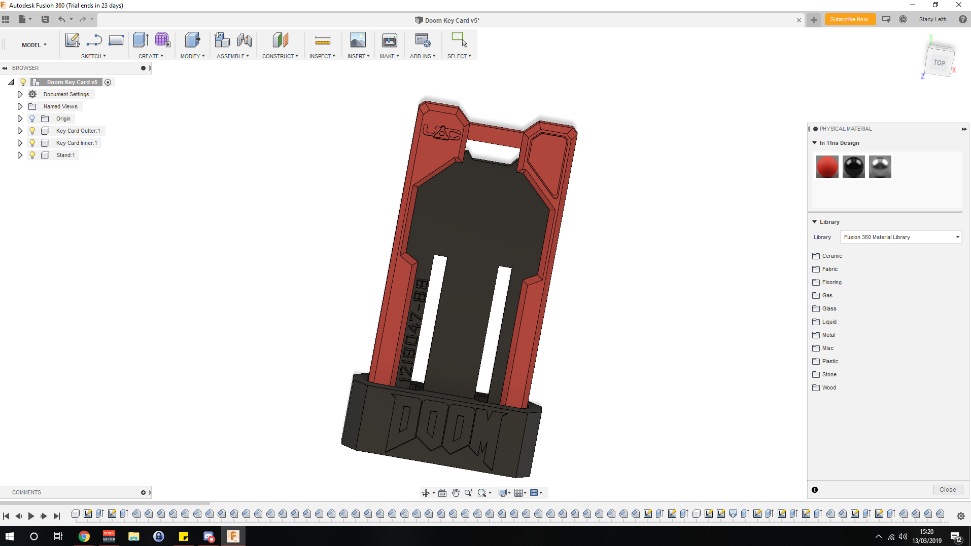 Doom Keycard