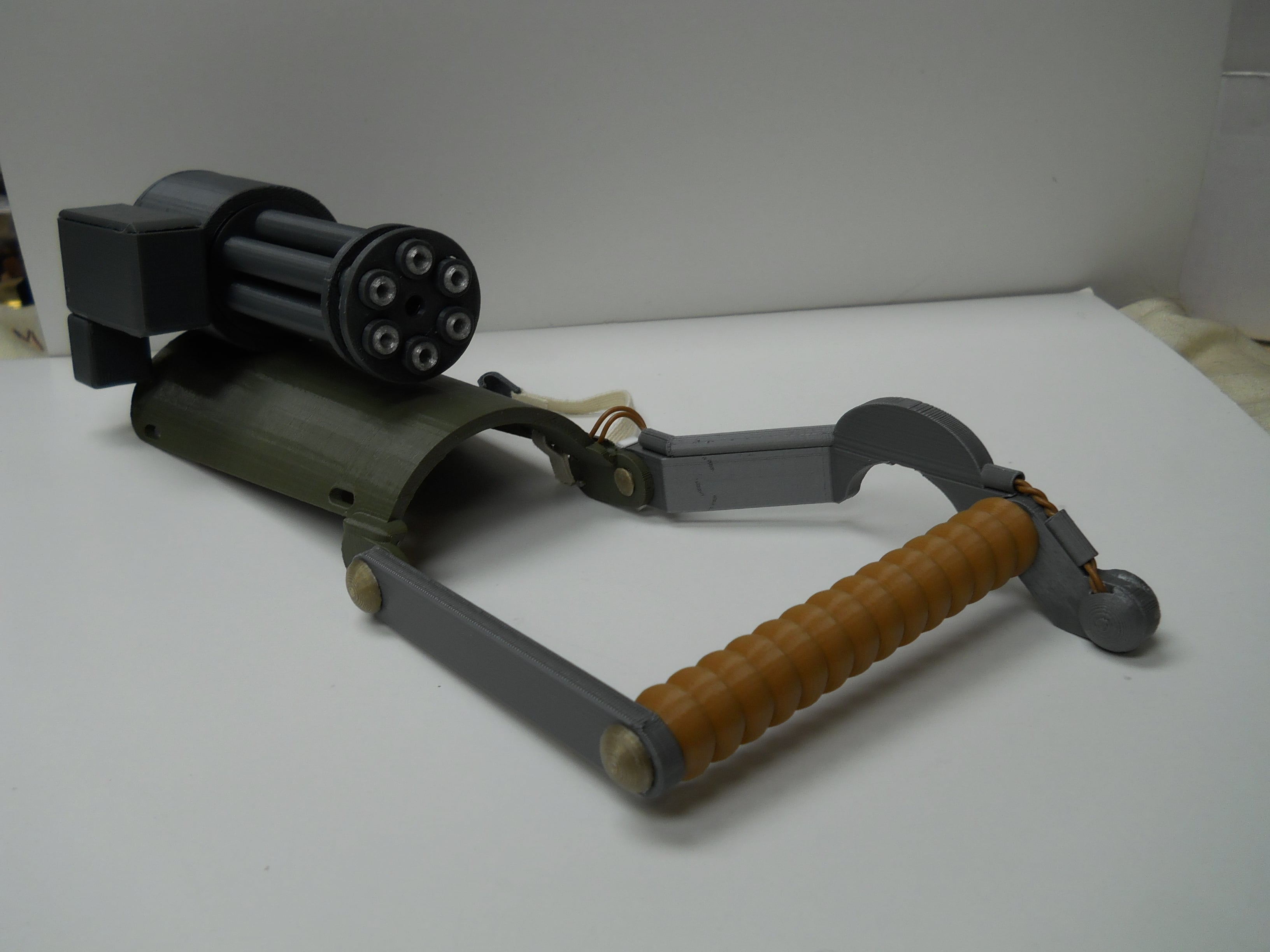 mini gun gauntlet