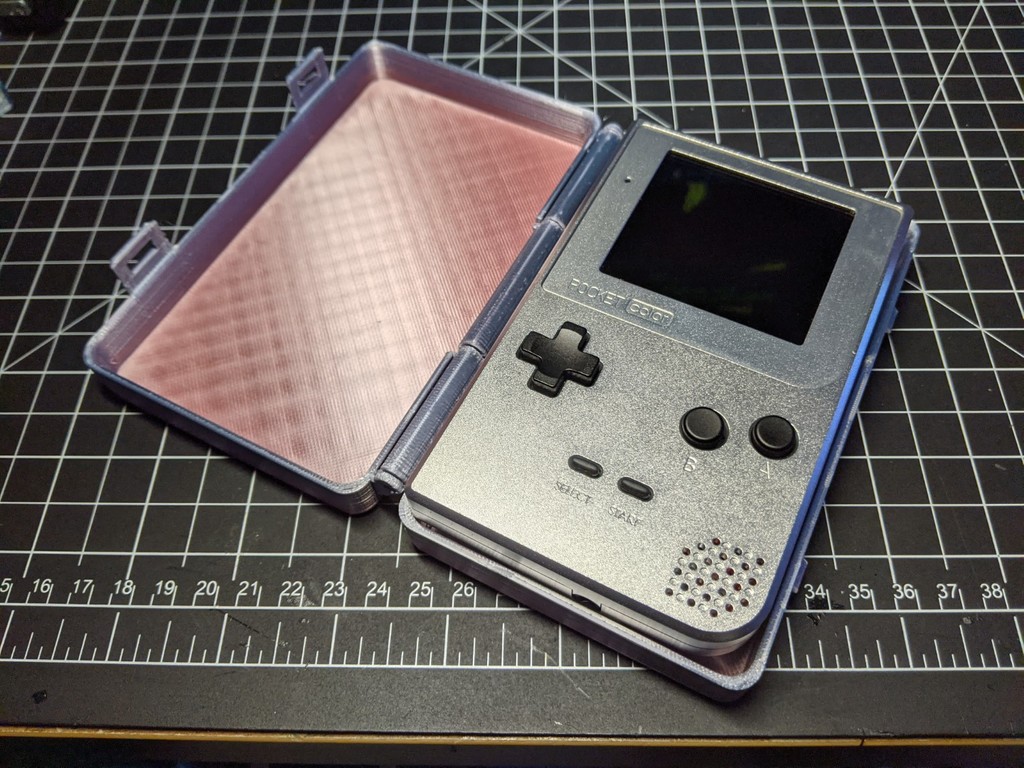 Boxy Pixel GameBoy Pocket Color Case