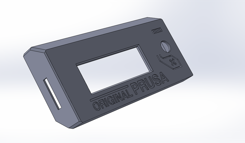 Prusa MK2S Zaribo3D OLED display case