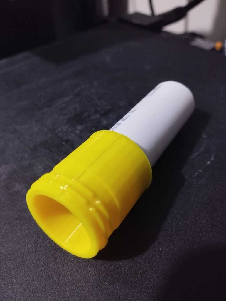 PVC 1/2" to bottle pet cap adapter (customizable)