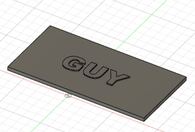 Guy name tag from Free Guy