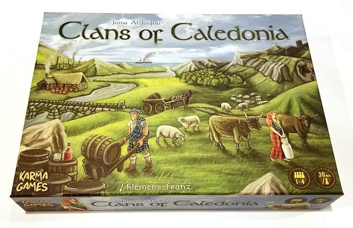 Clans of Caledonia Insert/Organizer