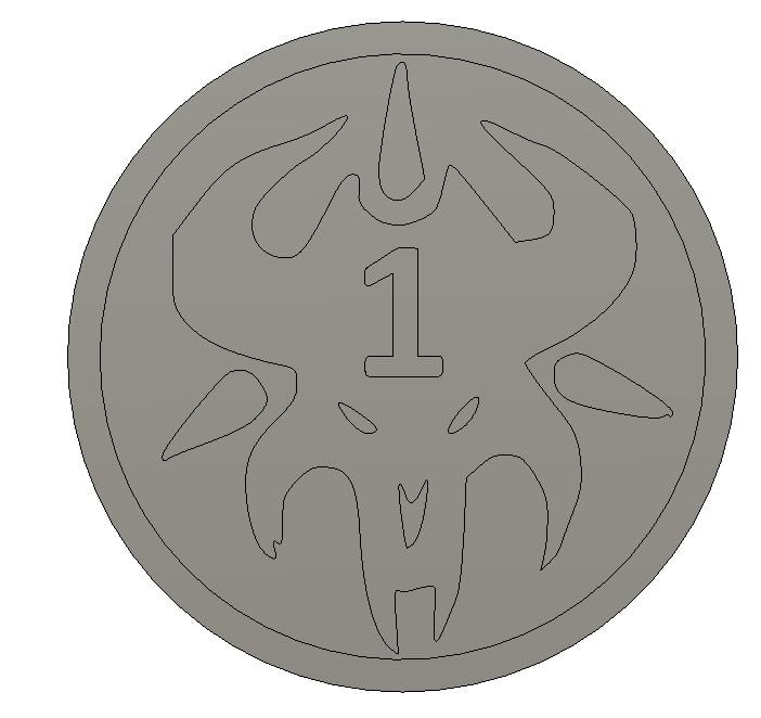 Warcry Objective Tokens - Chaotic Beasts