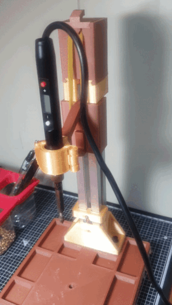 Miniatura 2 do modelo 3D Vertical Heat Insert Press
