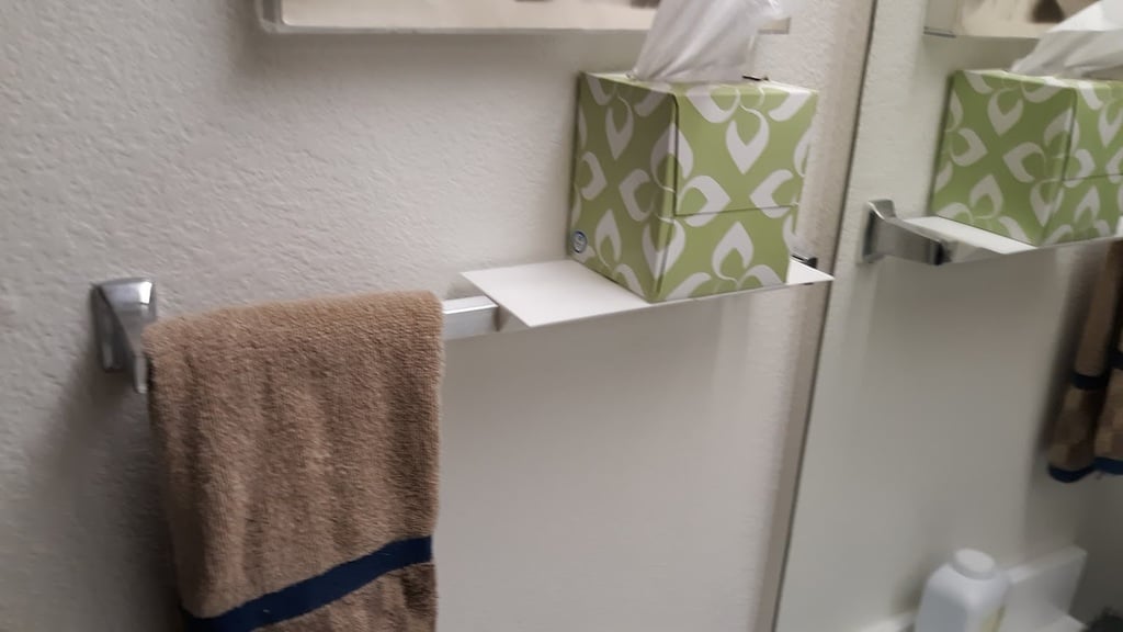 Shelf for Bathroom Towel Bar
